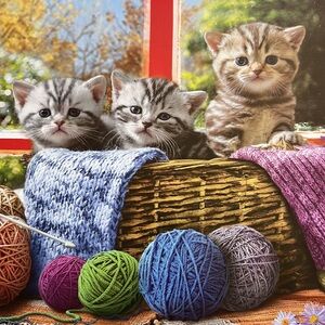 Knittin’ Kittens Jigsaw Puzzle
